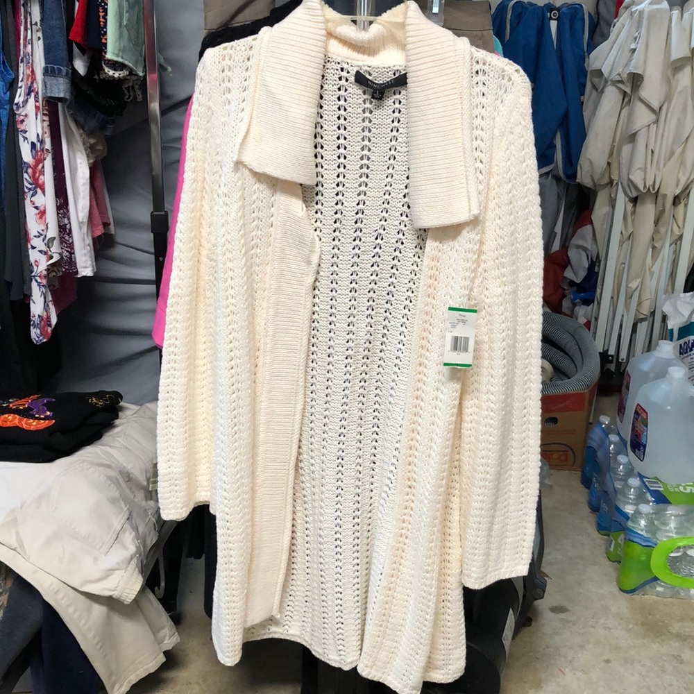 Long cardigan sweater